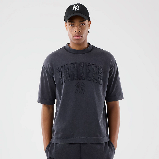 Playera Manga Corta New York Yankees MLB Whashed