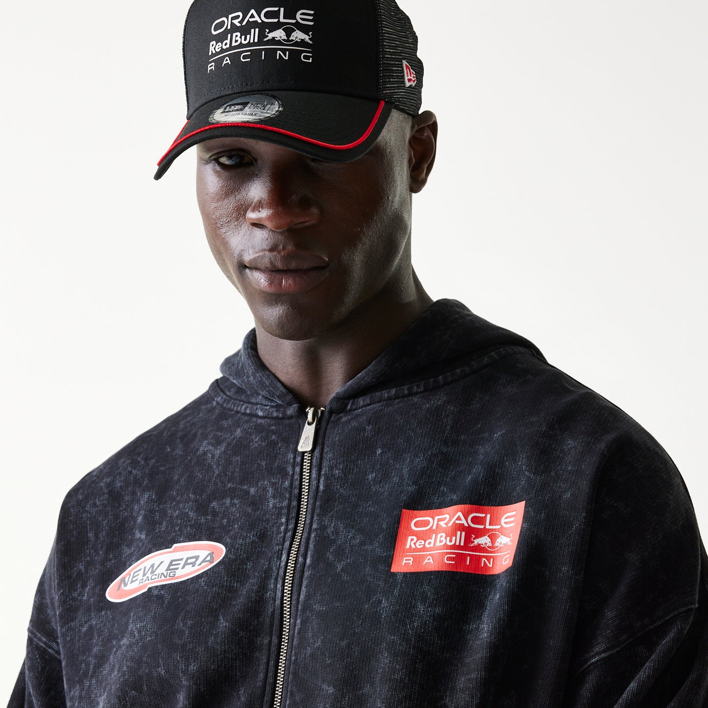 Sudadera Oracle Red Bull Racing Motorsport Lifestyle Negra