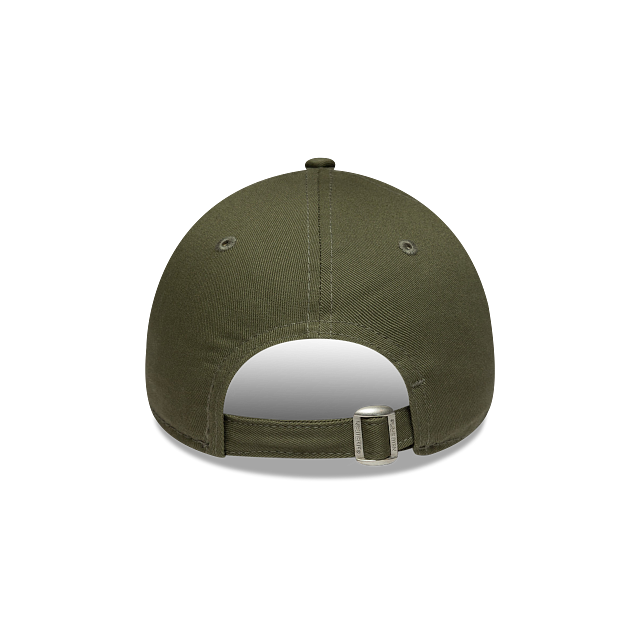 New York Yankees MLB Women's League Essentials Midi 9FORTY Strapback Olivo para Mujer