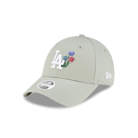 Los Angeles Dodgers MLB Floral Icon 9FORTY Strapback para mujer
