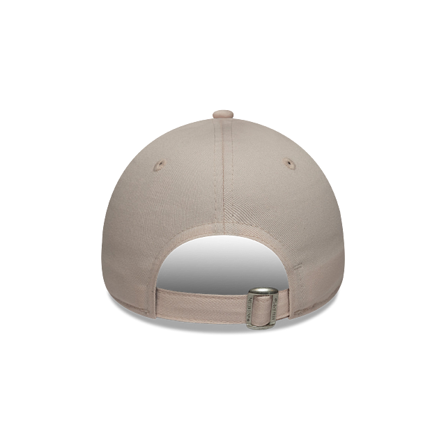 New York Yankees MLB Metallic Logo 9FORTY Strapback Rosa para Mujer