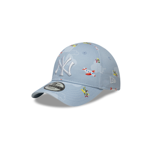 New York Yankees MLB Plane All Over Print 9FORTY Ajustable para Bebé