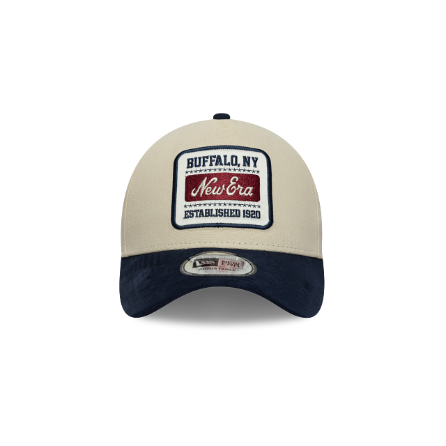 New Era Suede Visor 9FORTY A-Frame Strapback