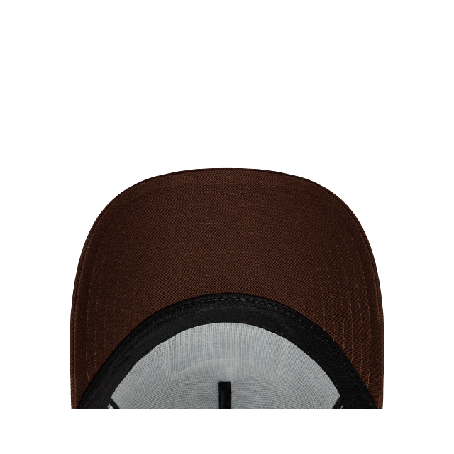 New Era Patch 9FORTY A-Frame Trucker Snapback Café