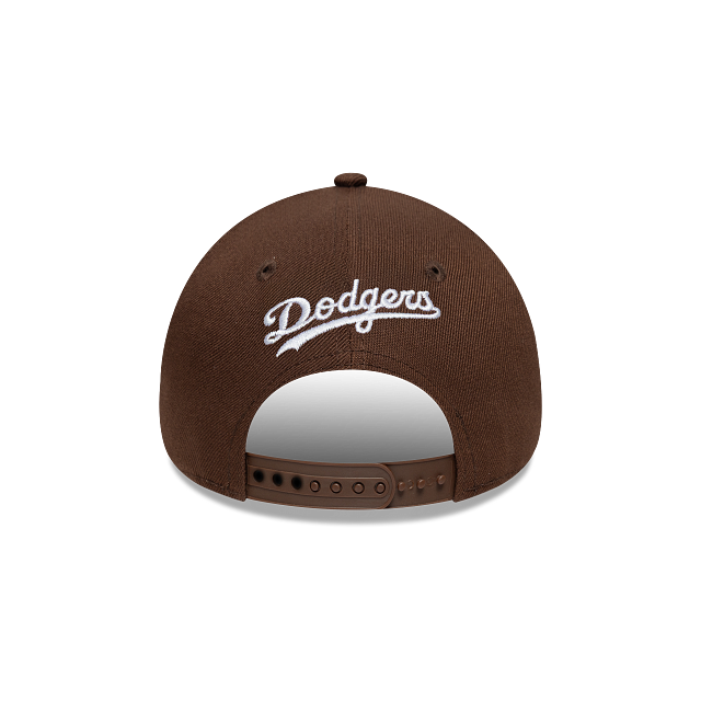 Los Angeles Dodgers MLB Outline Script 9FORTY E-Frame Snapback Café