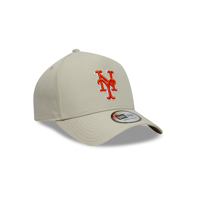 New York Mets MLB Outline Script 9FORTY A-Frame Snapback