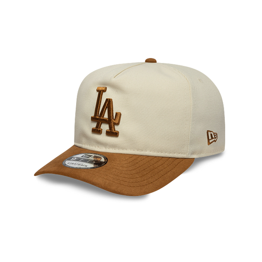 Los Angeles Dodgers MLB Suede Visor 9FIFTY A-Frame Strapback