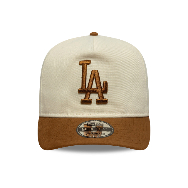 Los Angeles Dodgers MLB Suede Visor 9FIFTY A-Frame Strapback