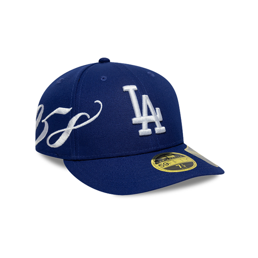 Los Angeles Dodgers MLB Established Script 59FIFTY Low Profile Cerrada