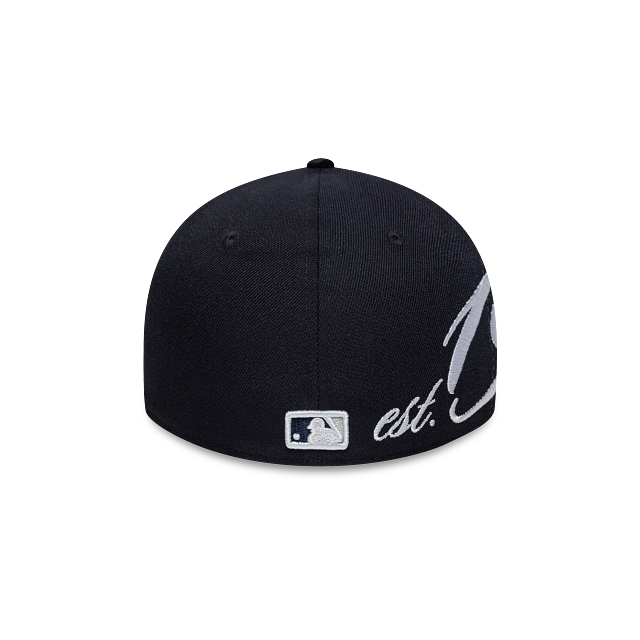New York Yankees MLB Established Script 59FIFTY Low Profile Cerrada