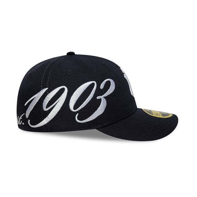 New York Yankees MLB Established Script 59FIFTY Low Profile Cerrada
