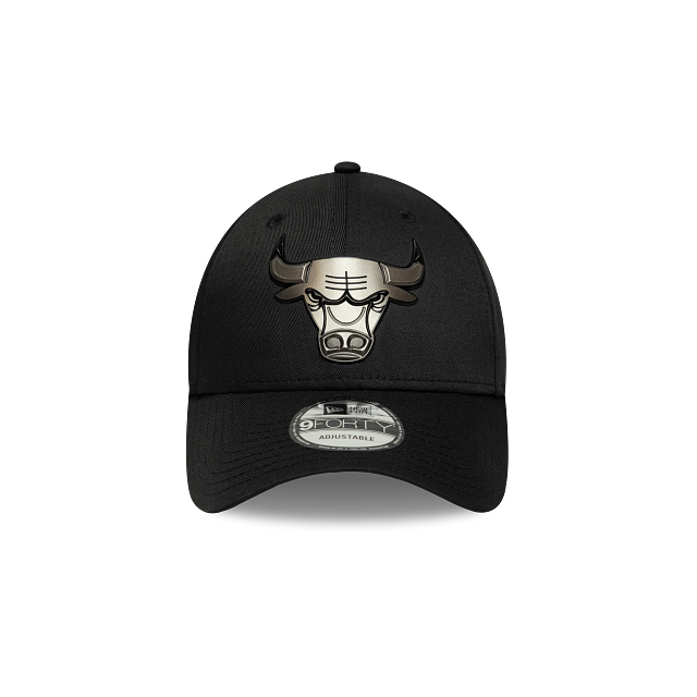 Chicago Bulls NBA Metallic 9FORTY Snapback