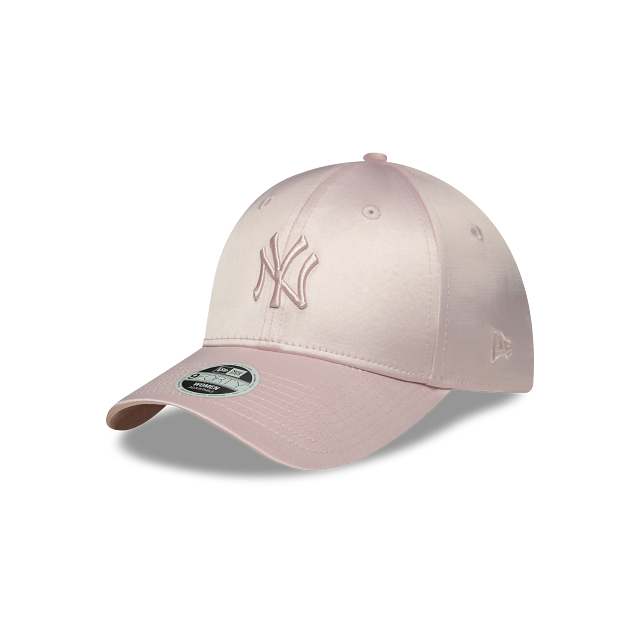 New York Yankees MLB Satin 9FORTY Snapback para Mujer