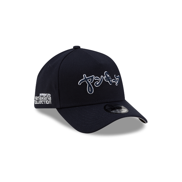 New York Yankees Hyperfly Katakana X MLB 9FORTY A-Frame Snapback