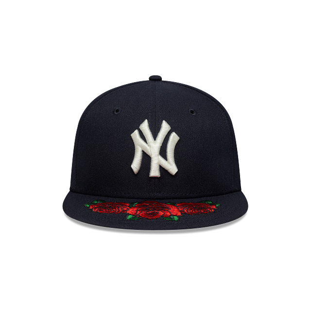 New York Yankees MLB Cooperstown Floral 59FIFTY Cerrada