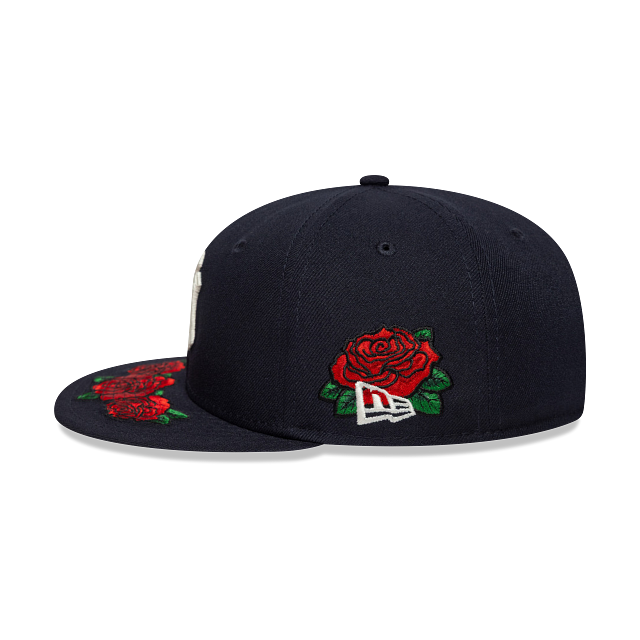 New York Yankees MLB Cooperstown Floral 59FIFTY Cerrada