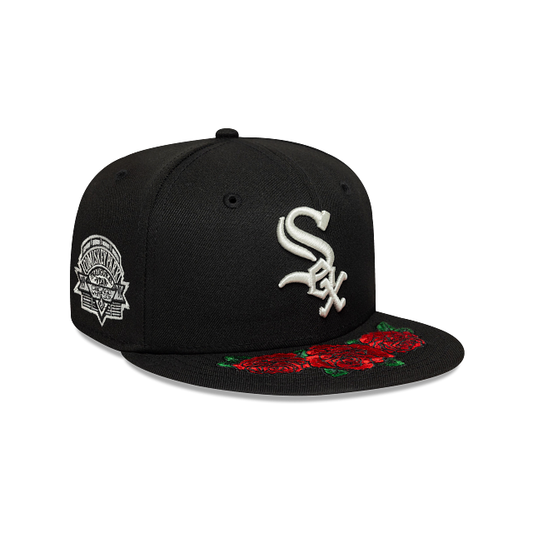 Chicago White Sox MLB Cooperstown Floral 59FIFTY Cerrada