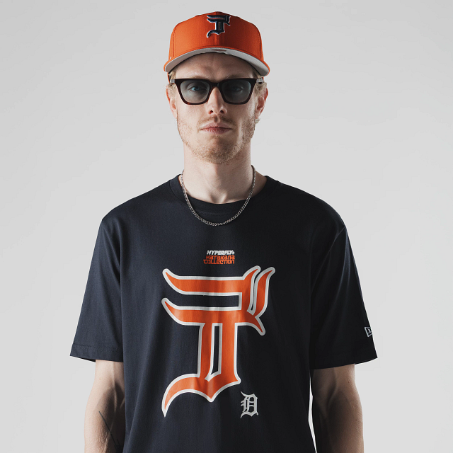 Playera Manga Corta Detroit Tigers Hyperfly Katakana X MLB