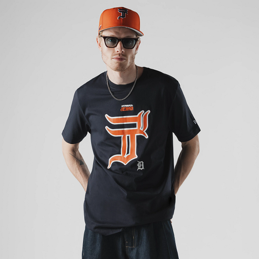 Playera Manga Corta Detroit Tigers Hyperfly Katakana X MLB