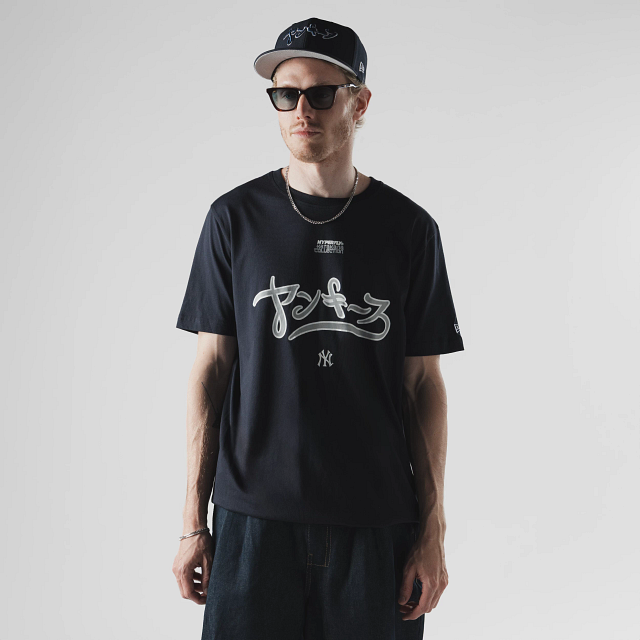 Playera Manga Corta New York Yankees Hyperfly Katakana X MLB
