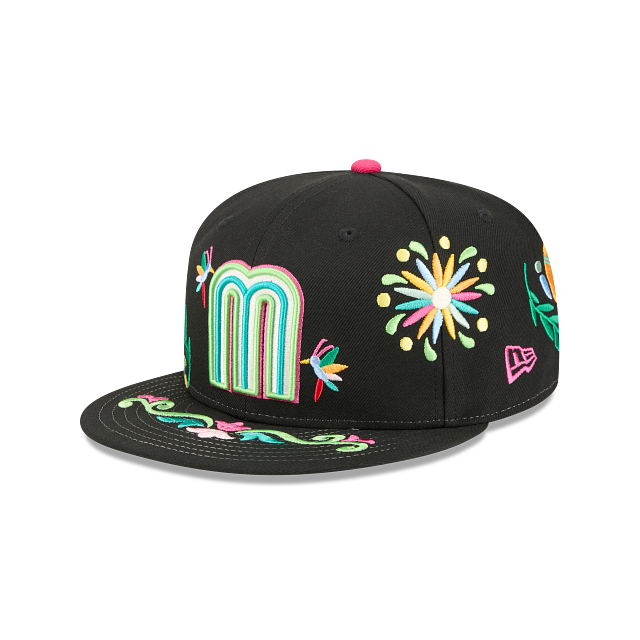 México MLB World Baseball Classic Embroidery 59FIFTY Cerrada