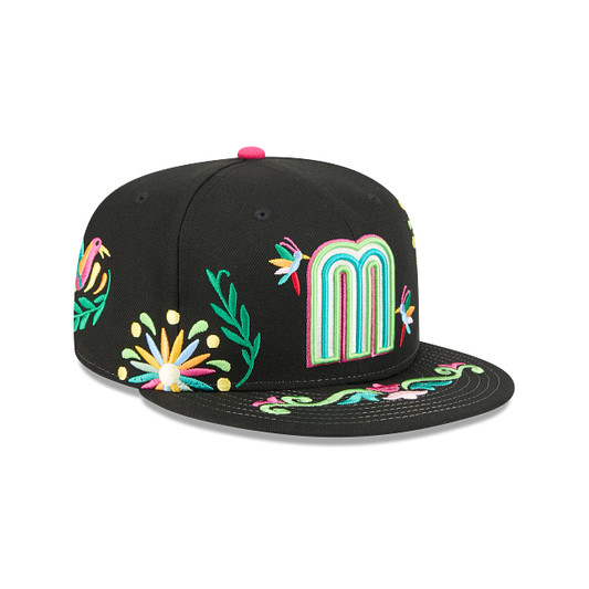 México MLB World Baseball Classic Embroidery 59FIFTY Cerrada