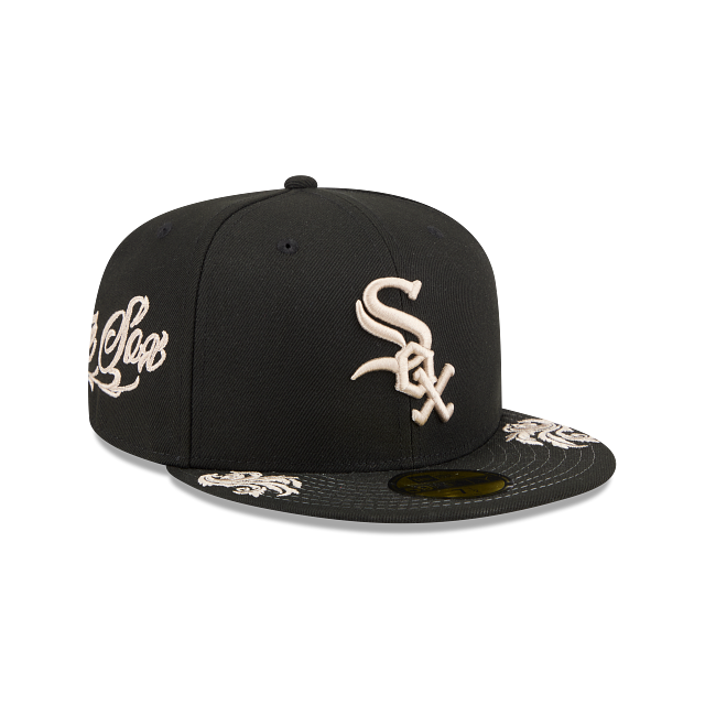 Chicago White Sox MLB Wordmark 59FIFTY Cerrada