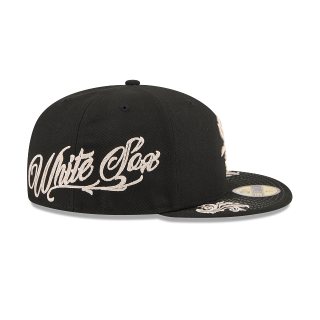 Chicago White Sox MLB Wordmark 59FIFTY Cerrada