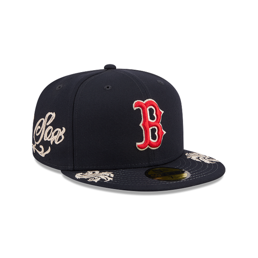 Boston Red Sox MLB Wordmark 59FIFTY Cerrada