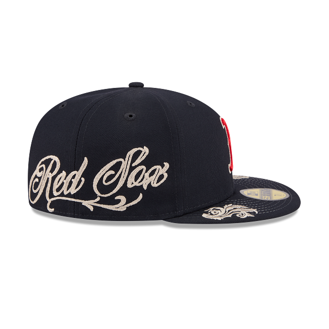 Boston Red Sox MLB Wordmark 59FIFTY Cerrada
