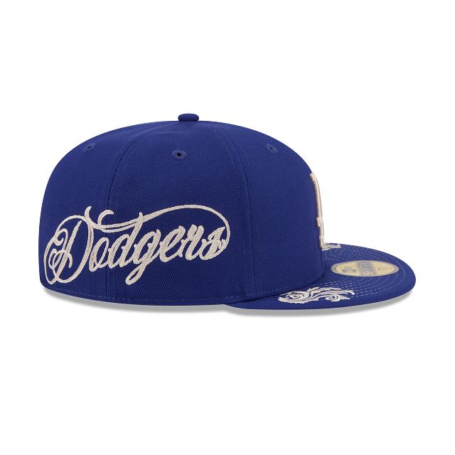 Los Angeles Dodgers MLB Wordmark 59FIFTY Cerrada