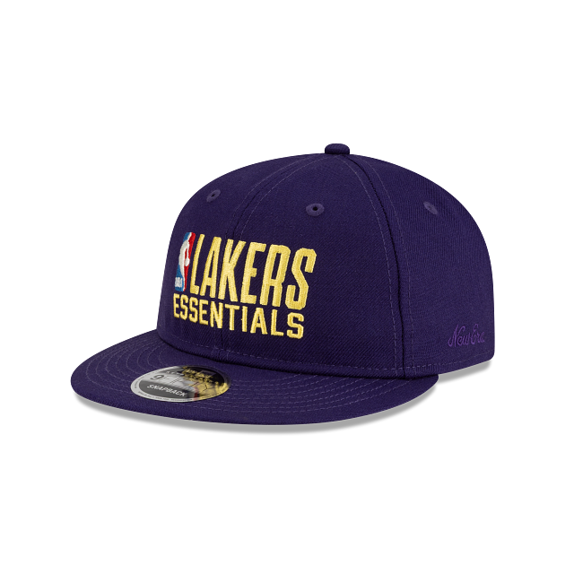 Los Angeles Lakers Fear of God Essentials X NBA 9FIFTY Retro Crown Snapback