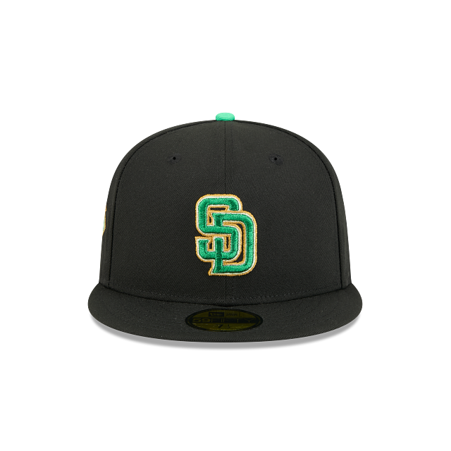 San Diego Padres MLB St. Patrick's Day 2026 59FIFTY Cerrada