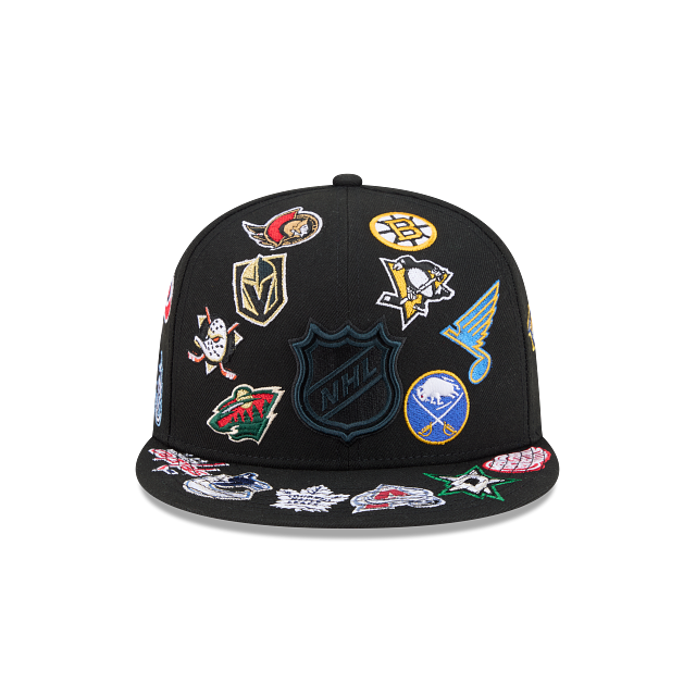 NHL All Over Logo 59FIFTY Cerrada