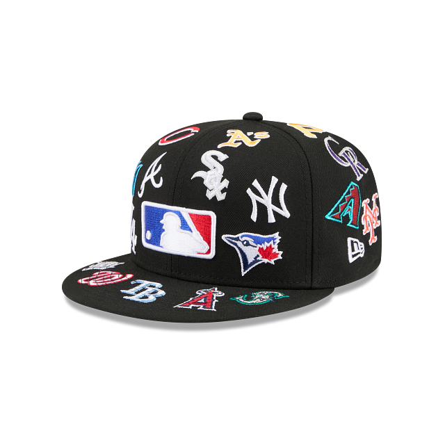 MLB All Over Logo 59FIFTY Cerrada