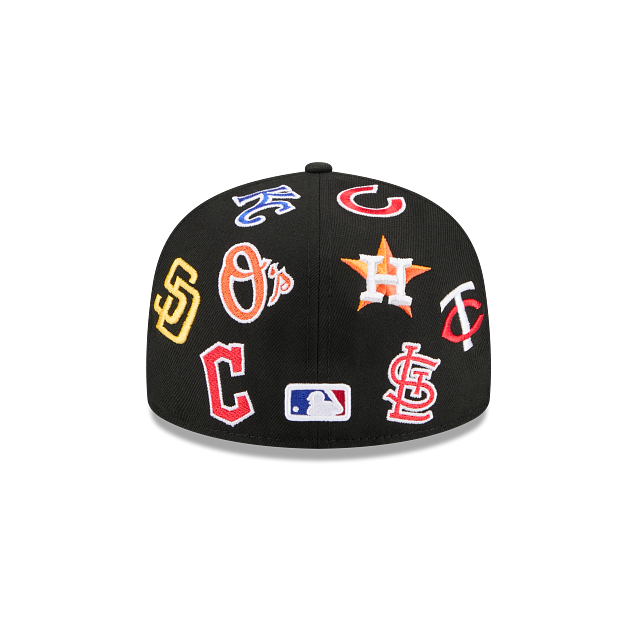 MLB All Over Logo 59FIFTY Cerrada