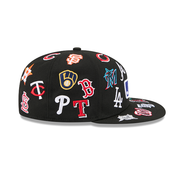 MLB All Over Logo 59FIFTY Cerrada