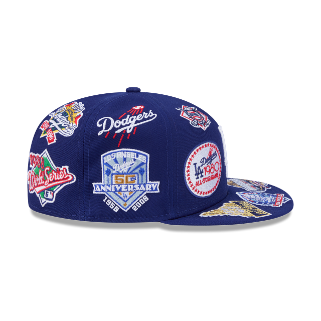 Los Angeles Dodgers MLB All Over Team 59FIFTY Cerrada
