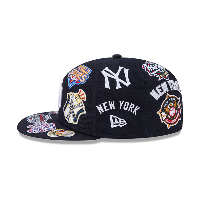 New York Yankees MLB All Over Team 59FIFTY Cerrada