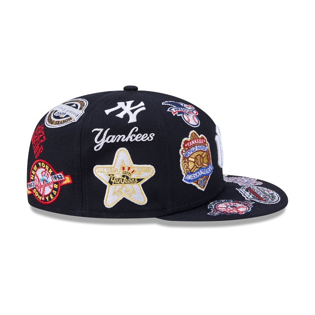New York Yankees MLB All Over Team 59FIFTY Cerrada