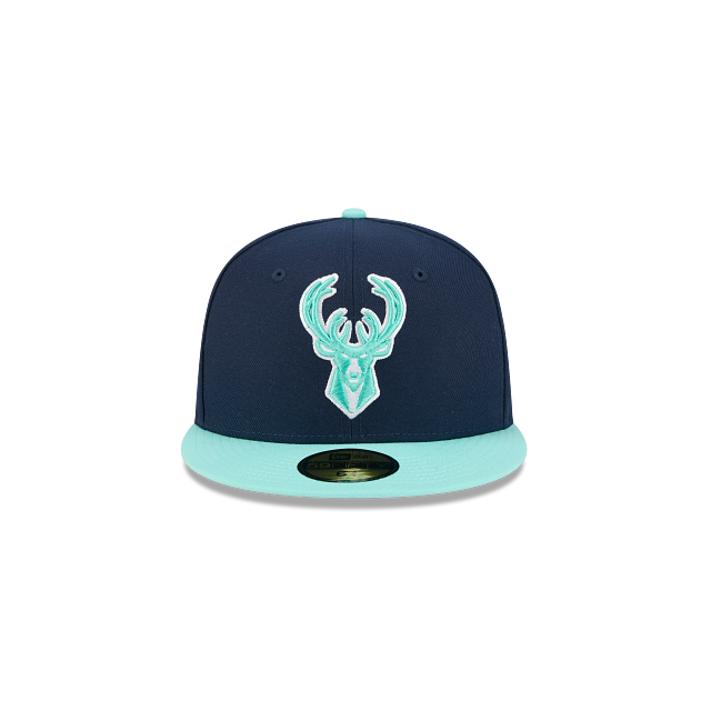 Milwaukee Bucks NBA Color Pack Two Tone 59FIFTY Cerrada