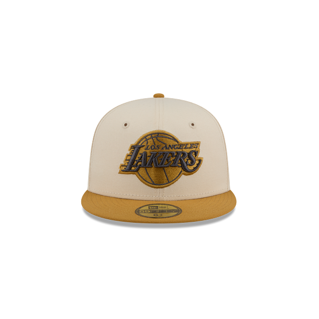 Los Angeles Lakers NBA Color Pack Two Tone 59FIFTY Cerrada Beige
