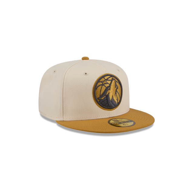 Minnesota Timberwolv NBA Color Pack Two Tone 59FIFTY Cerrada Beige