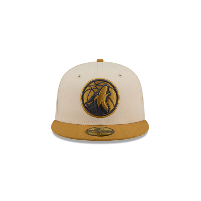 Minnesota Timberwolv NBA Color Pack Two Tone 59FIFTY Cerrada Beige
