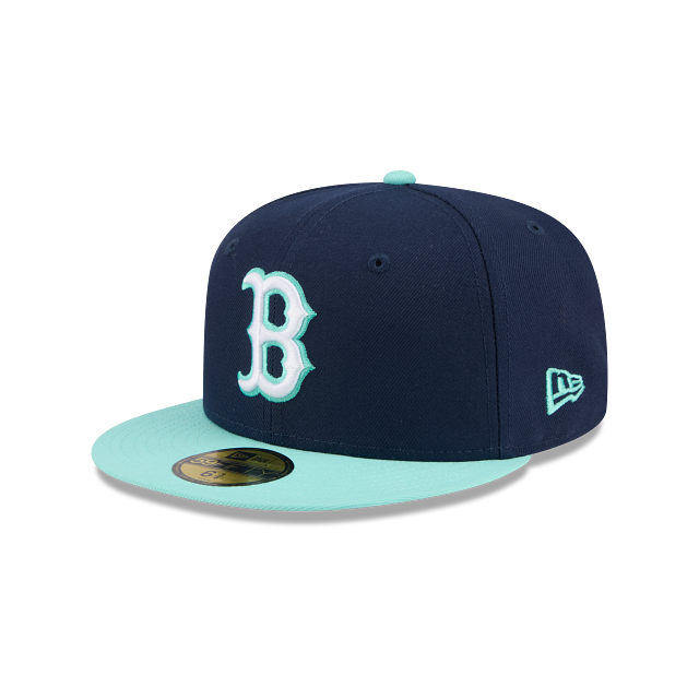 Boston Red Sox MLB Color Pack Two Tone 59FIFTY Cerrada Navy
