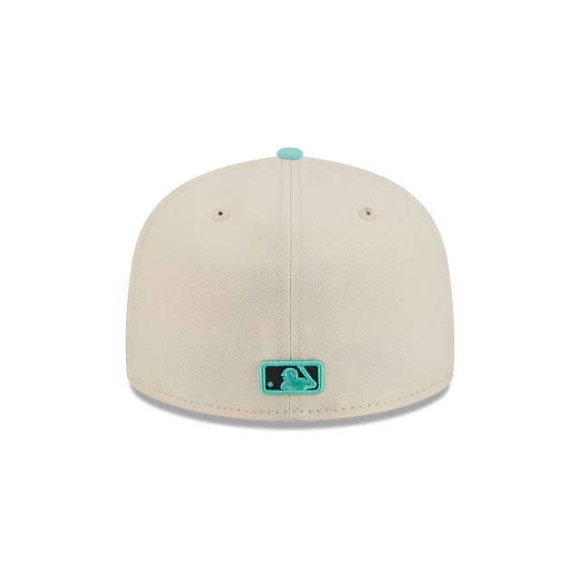 New York Yankees MLB Color Pack Two Tone 59FIFTY Cerrada Beige