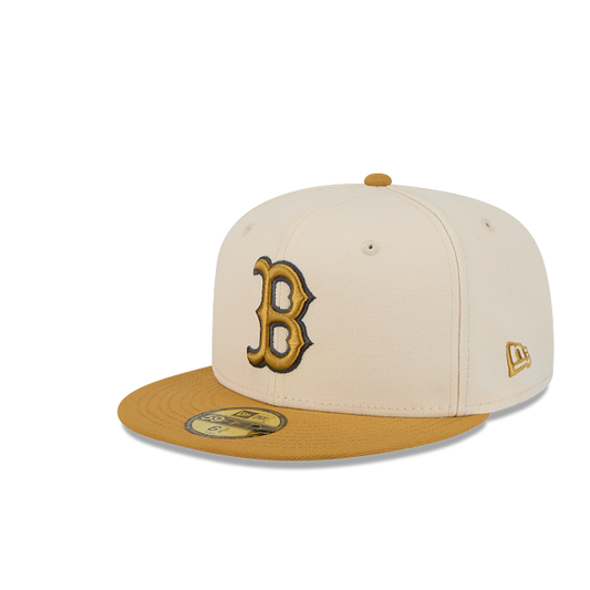 Boston Red Sox MLB Color Pack Brown Logo 59FIFTY Cerrada