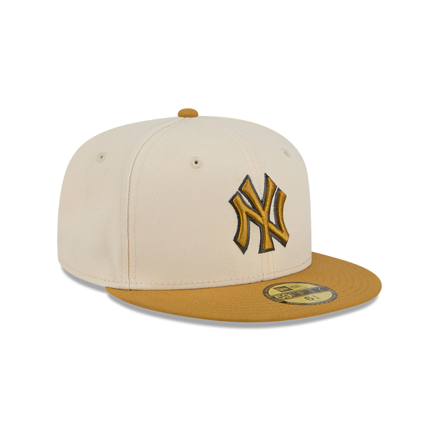 New York Yankees MLB Color Pack Brown Logo 59FIFTY Cerrada