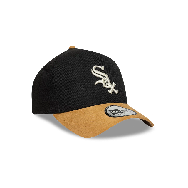 Chicago White Sox MLB Suede Visor 9FORTY A-Frame Snapback