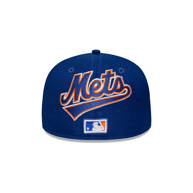 New York Mets MLB All Over Logo 59FIFTY Cerrada